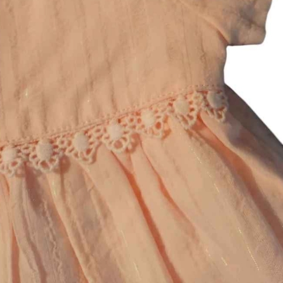 NWT OshKosh B'gosh Peach Kids Dress  Set ~3M - Picture 3 of 6